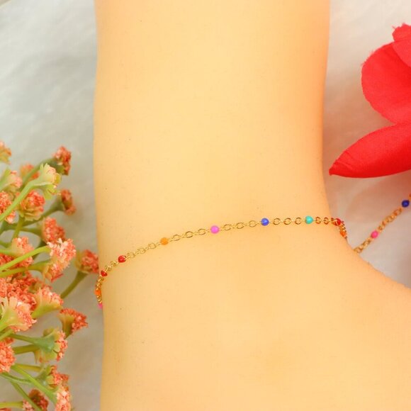 "New Beautiful Design Anklet for Women/Girls, Gift, A732 - Picture 3 of 10